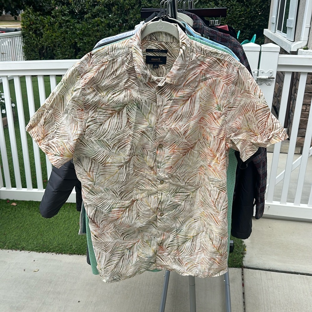 Roark short sleeve button down